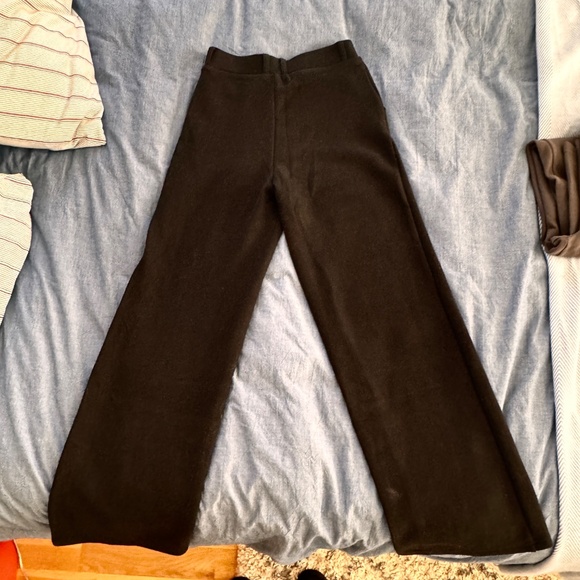 OGL High Waisted Straight Leg Pull On Pant - Black XS - Picture 13 of 13